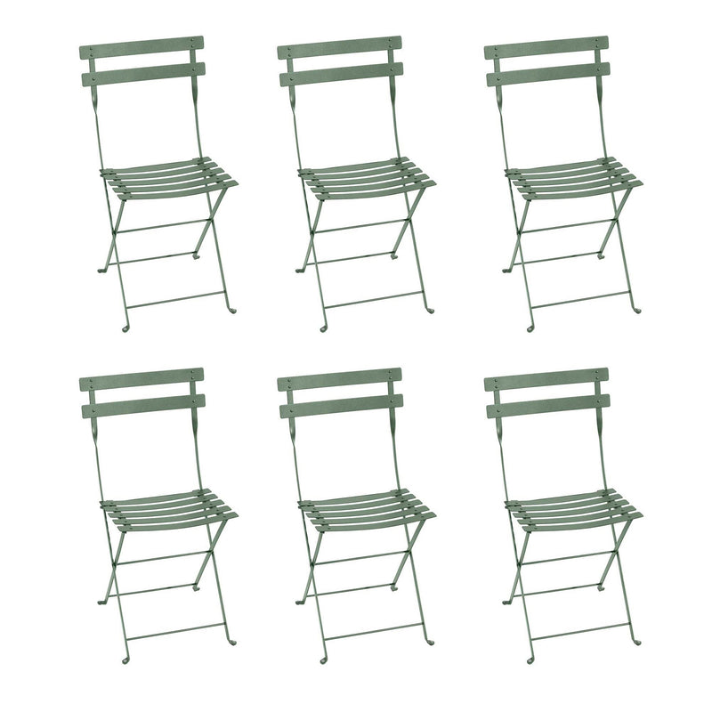 Fermob - Bistro Klappstuhl Metall (4er-Set) | 6er-Set / kaktus