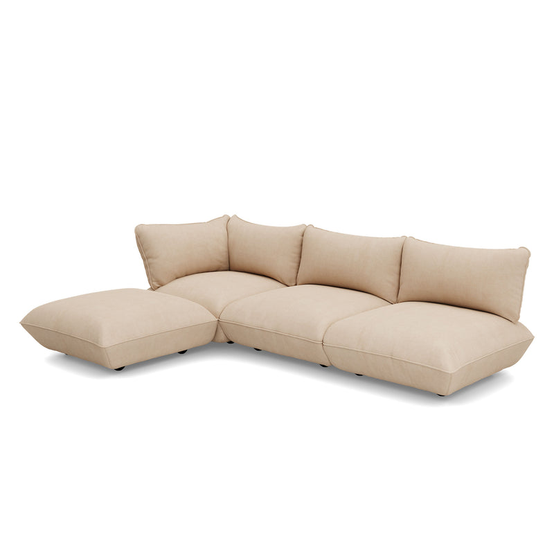 Fatboy - Sumo Ecksofa | links / rechts / beige (Cord)