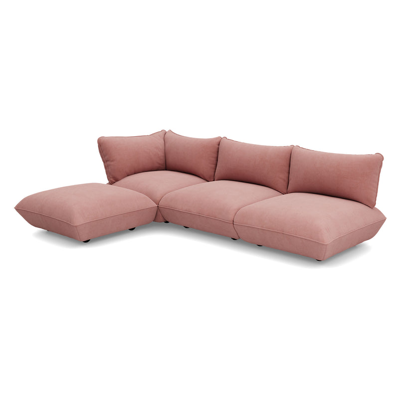 Fatboy - Sumo Ecksofa | links / rechts / soft pink (Cord)