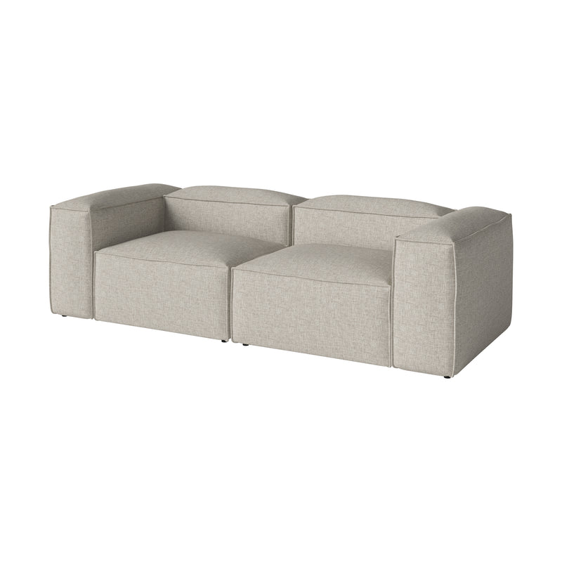 Bolia - Cosima Modulsofa mit großer Ecke | Nantes sand / mit kleiner Ecke / 240 x 102 cm