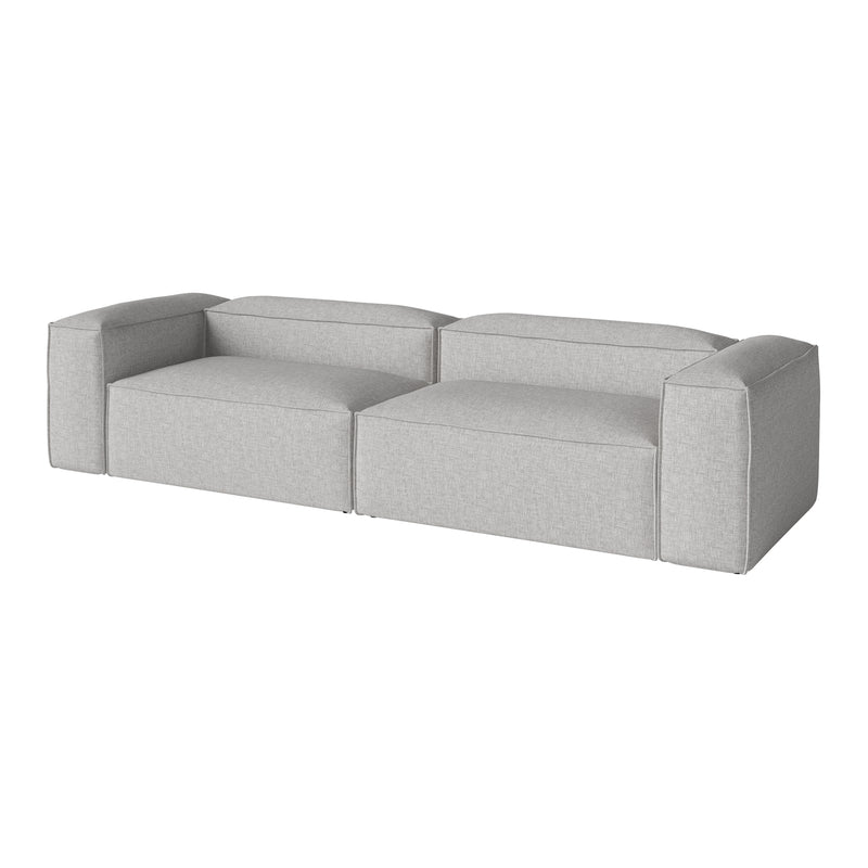 Bolia - Cosima Modulsofa mit großer Ecke | Nantes hellgrau / mit großer Ecke / 300 x 102 cm