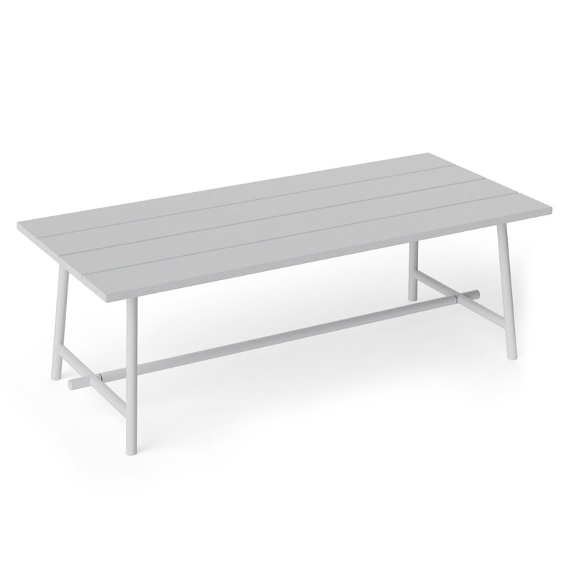 Fatboy - Fred's Outdoor Tisch 220 x 100 cm | hellgrau