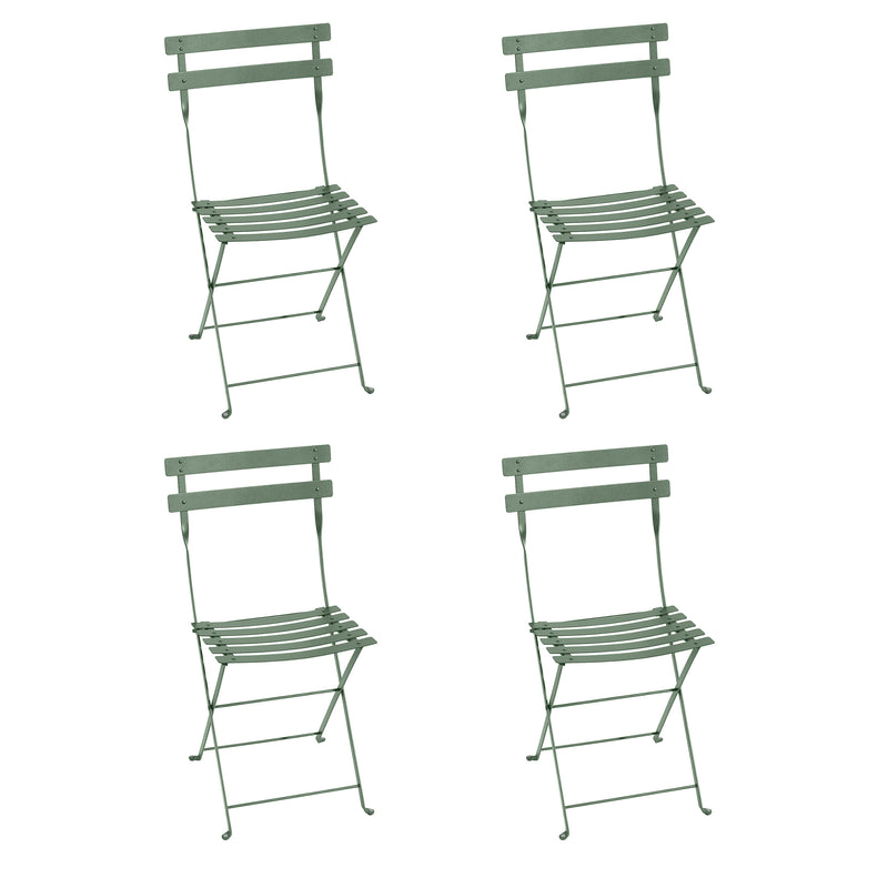 Fermob - Bistro Klappstuhl Metall (4er-Set) | 4er-Set / kaktus