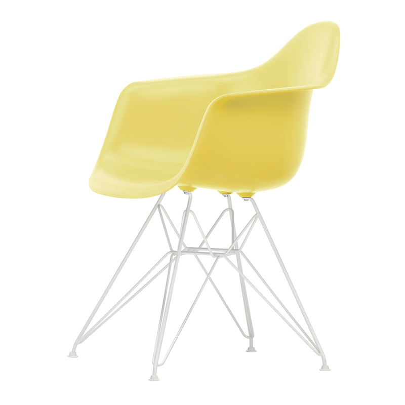 Vitra - Eames Plastic Armchair DAR RE | citron RE / weiß