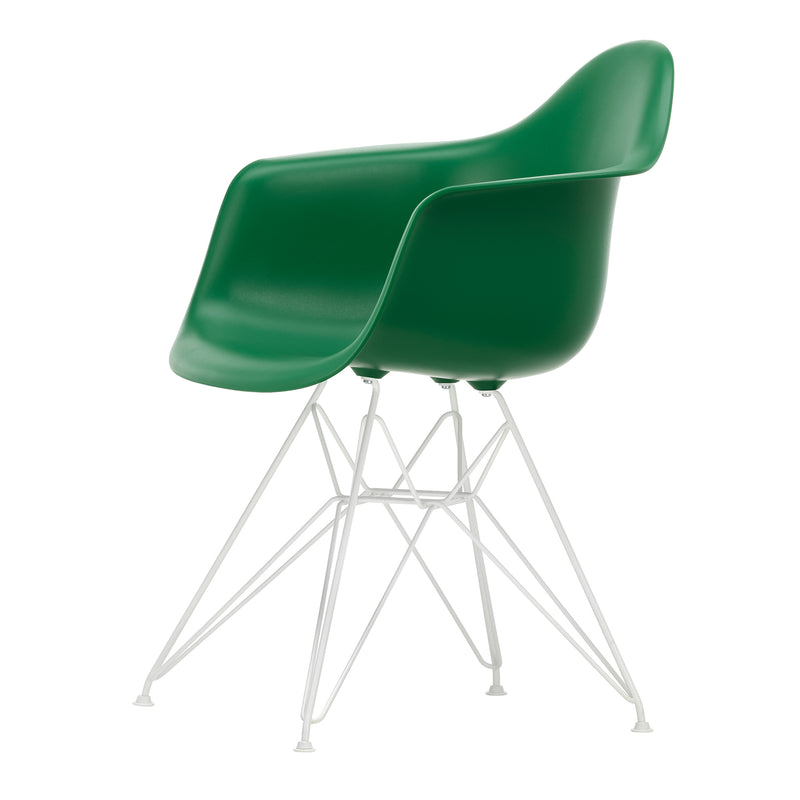 Vitra - Eames Plastic Armchair DAR RE | smaragd RE / weiß