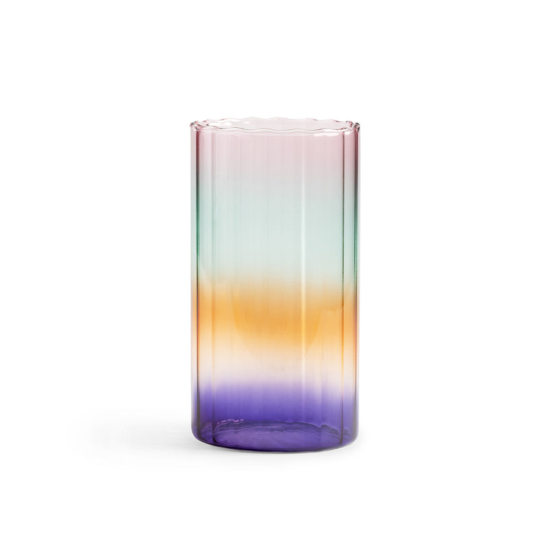 &klevering - Gradient Vase | 18,5 x Ø 10 cm / evening