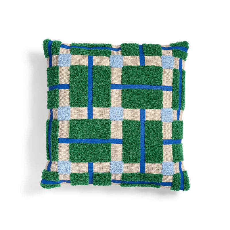 &klevering - Plano Kissen | blau / grün