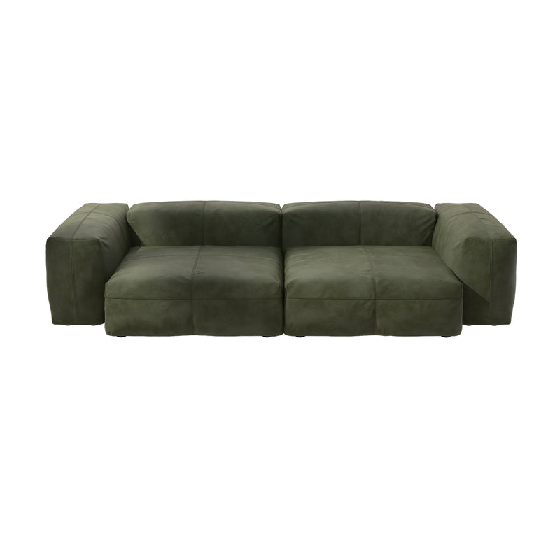 vetsak - Sofa Set 02 Large | Leather olive