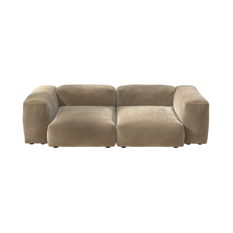 vetsak - Sofa Set 02 Medium | Cord Velours sand
