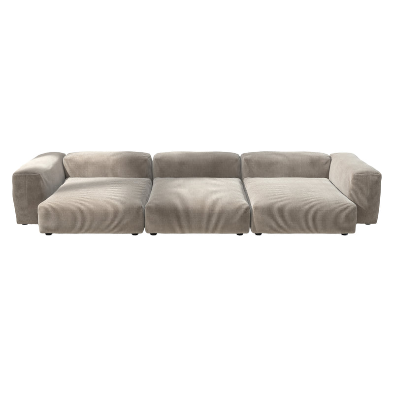 vetsak - Sofa Set 05 | Cord Velours platinum