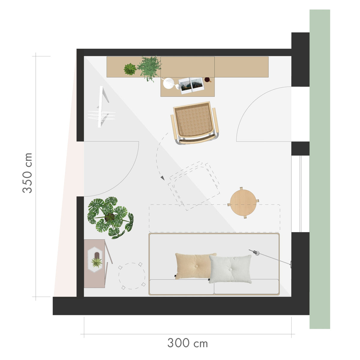 Arbeitsecke einrichten - Gästezimmer