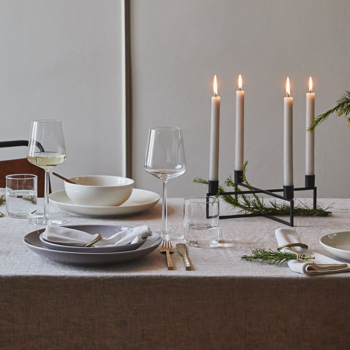 Mix & Match Geschirr - 4Flames Kerzenständer aus der Collection