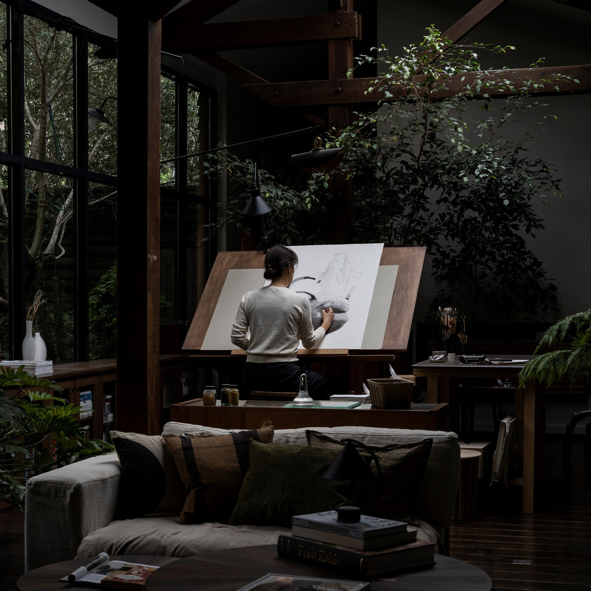 Homestory: Wohnen und arbeiten im industriellen Loftstil Portrait