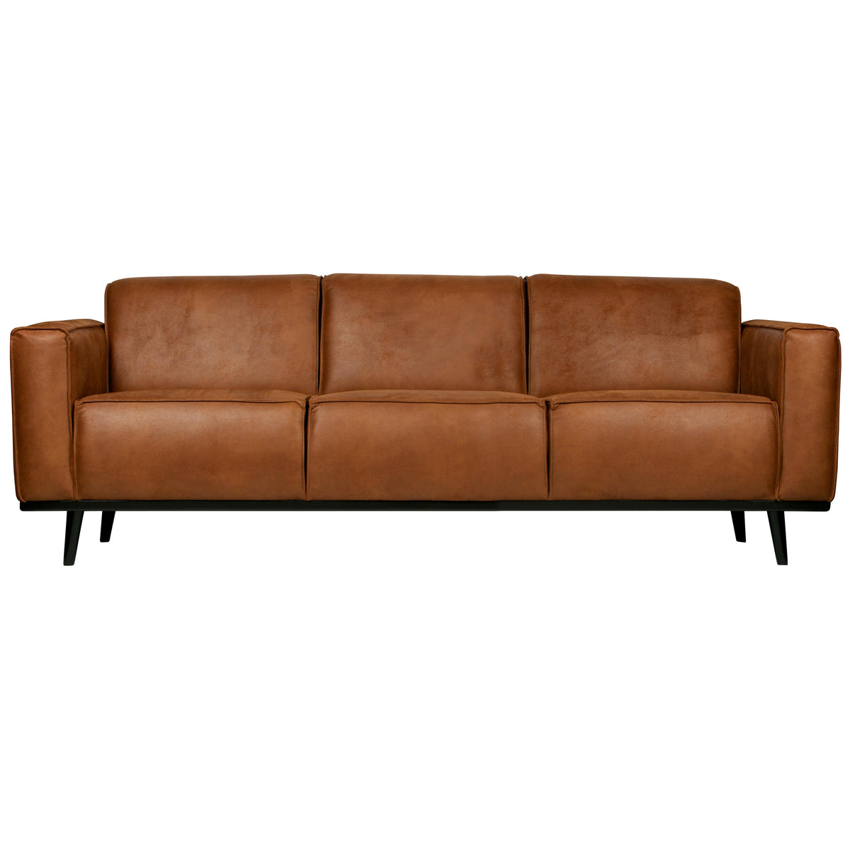 WOOOD - Statement Sofa | Ecoleder cognac