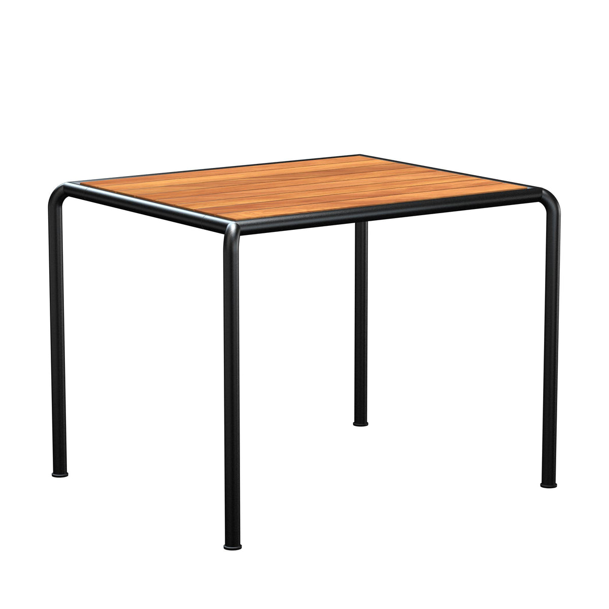 HOUE - AVANTI Outdoor Esstisch | Thermo-Esche / 98 x 83 cm / schwarz