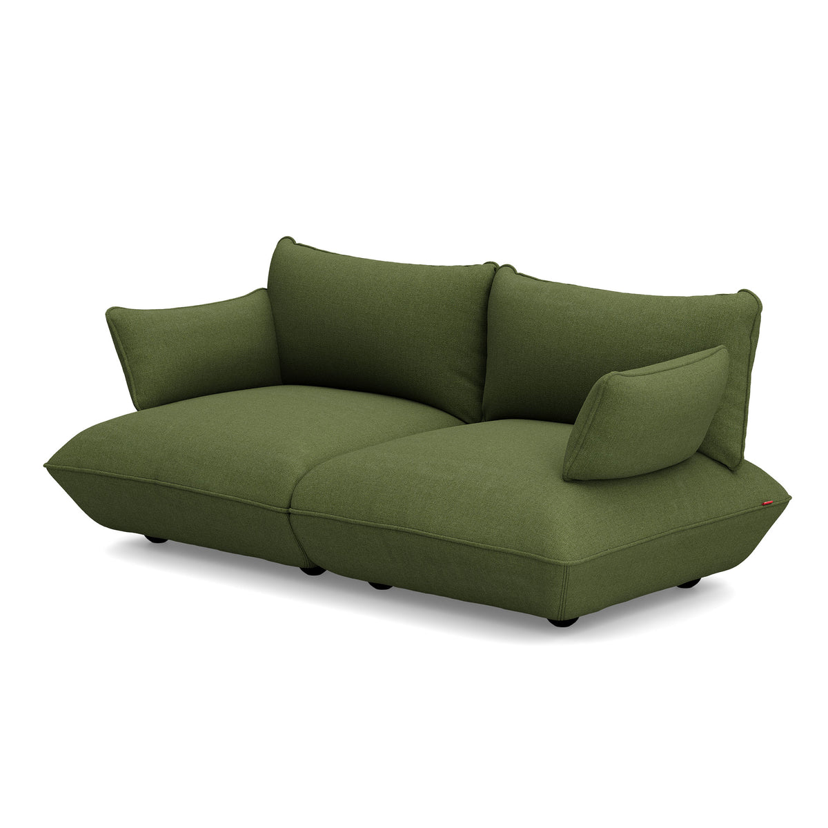 Fatboy - Sumo Sofa medium | leaf green (Bouclé)