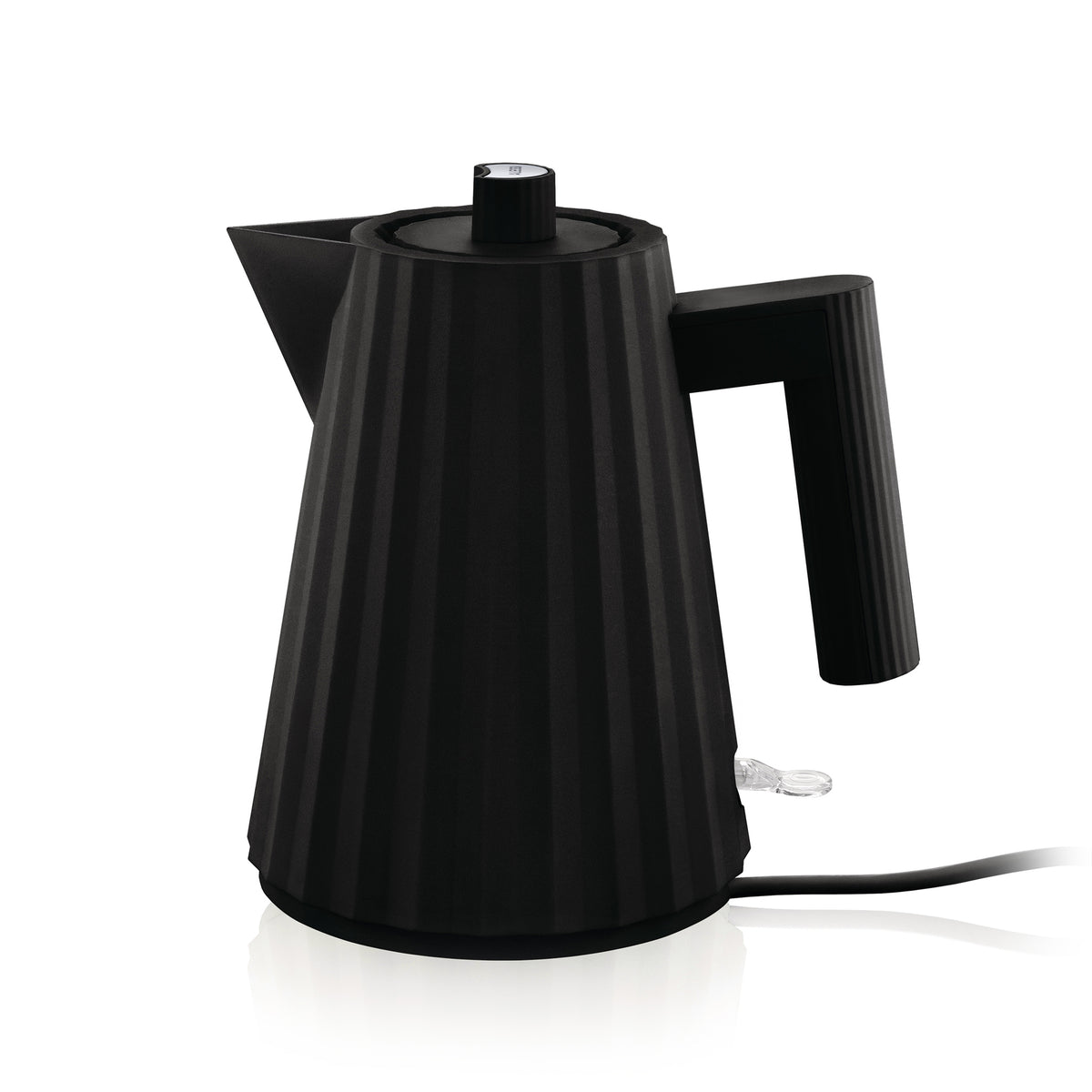 Alessi - Plissé Wasserkocher | 1 L / schwarz
