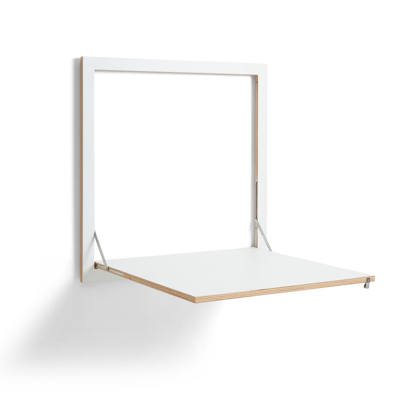 Ambivalenz - Fläpps Kittchen Tisch | 80 x 80 cm / weiß