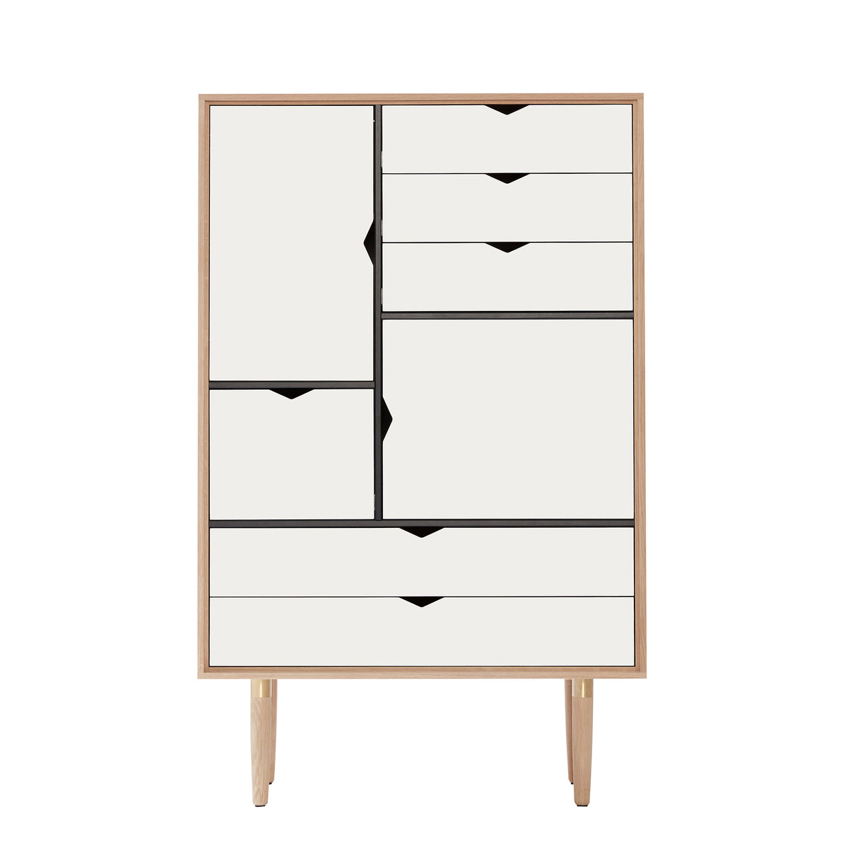 Andersen Furniture - S5 Kommode | weiß / Eiche geseift