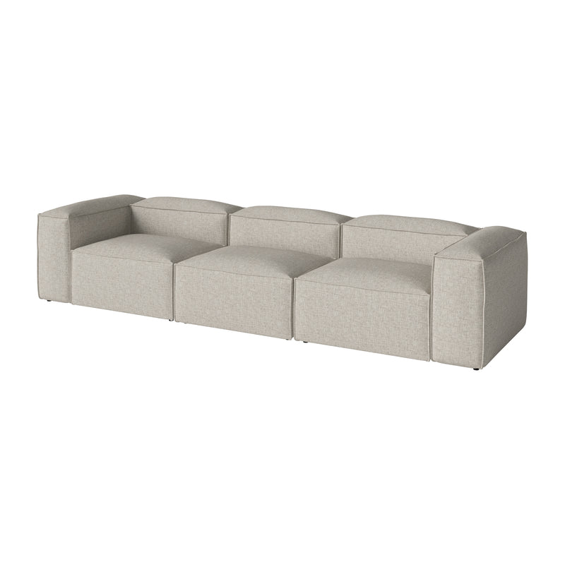 Bolia - Cosima Modulsofa mit großer Ecke | Nantes sand / mit kleiner Ecke / 330 x 102 cm