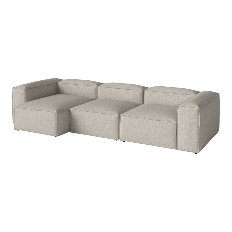 Bolia - Cosima Modulsofa mit großer Ecke | Nantes sand / Chaiselongue links / 330 x 120 cm