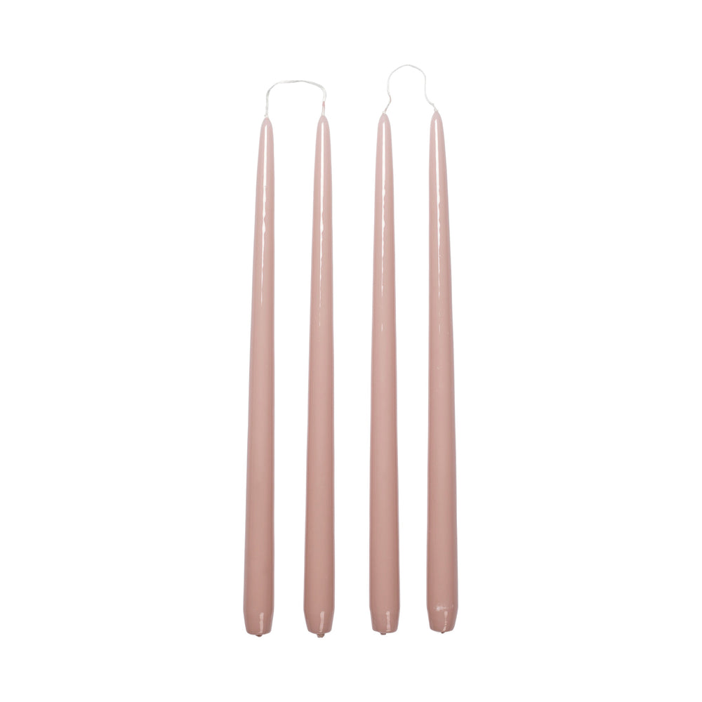 Broste Copenhagen - Smooth Kerze | pink