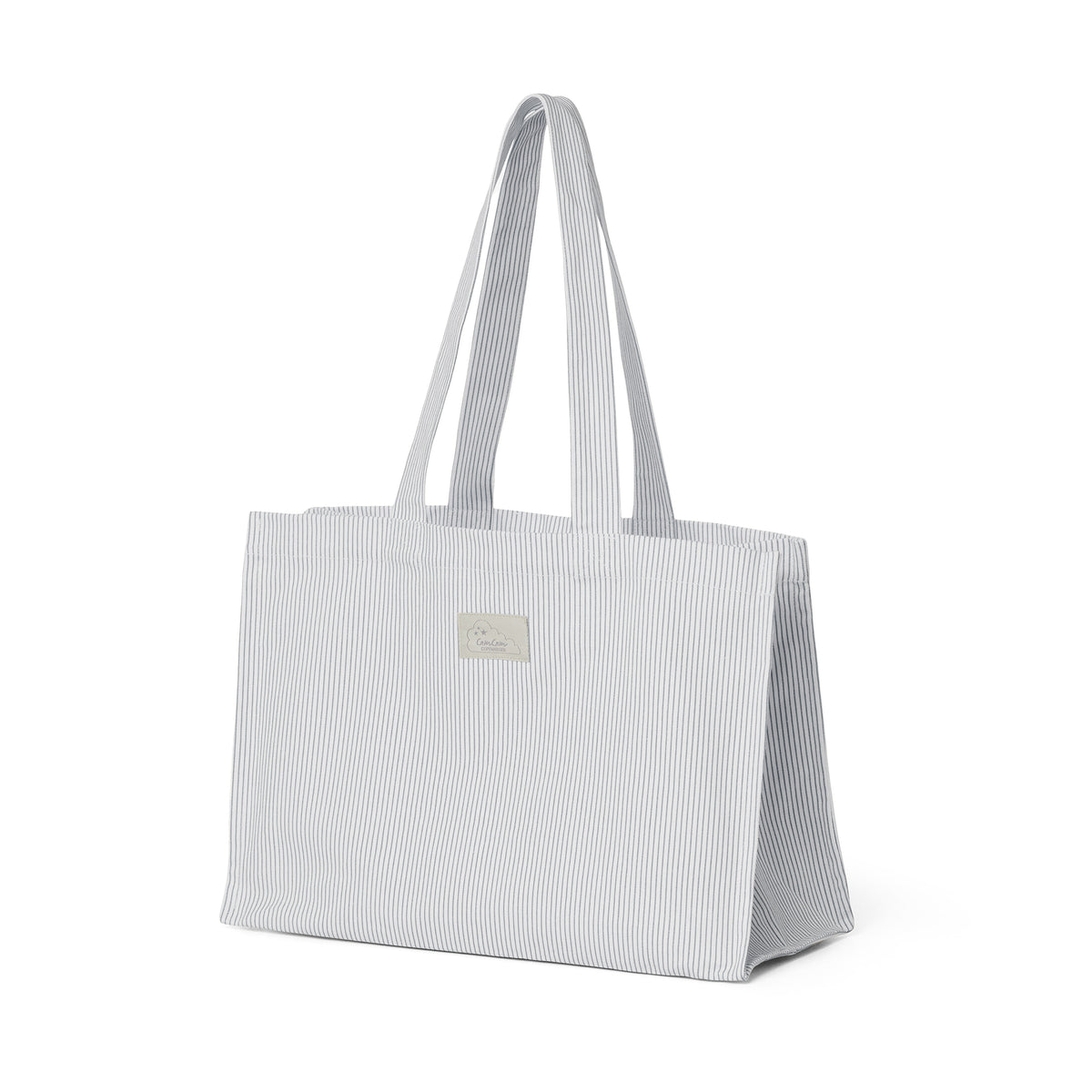 Cam Cam Copenhagen - Canvas Tote Bag | classic stripes blue