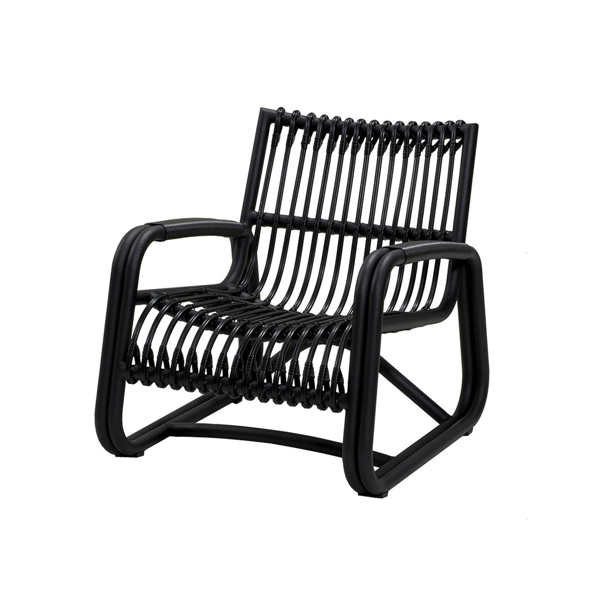 Cane-line - Curve Loungesessel Outdoor | lava grey