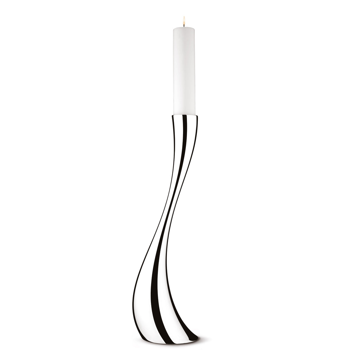 Georg Jensen - Cobra Bodenkerzenleuchter | groß