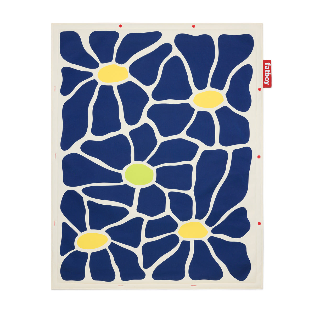 Fatboy - Flying Carpet | floral navy/creme
