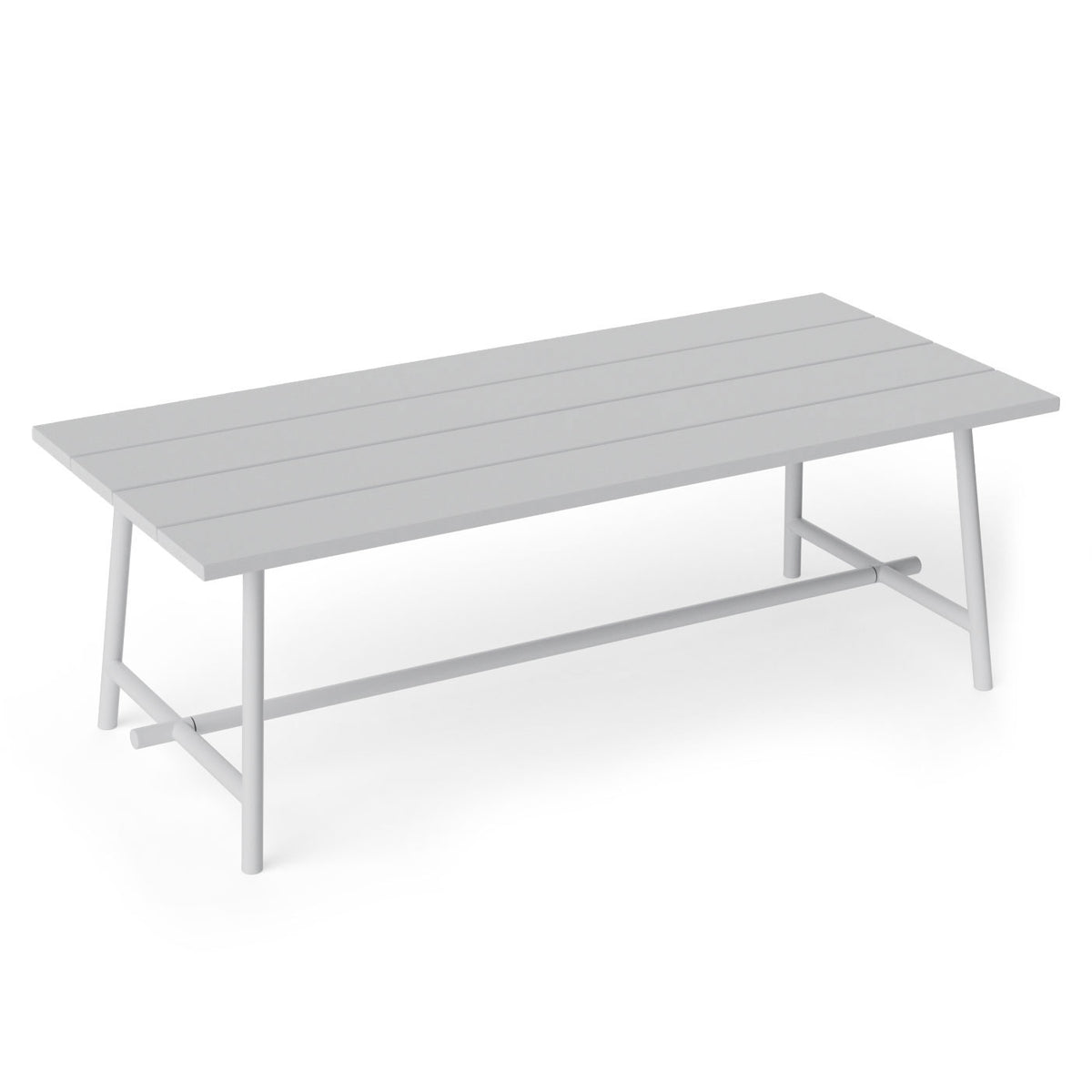 Fatboy - Fred's Outdoor Tisch 220 x 100 cm | hellgrau