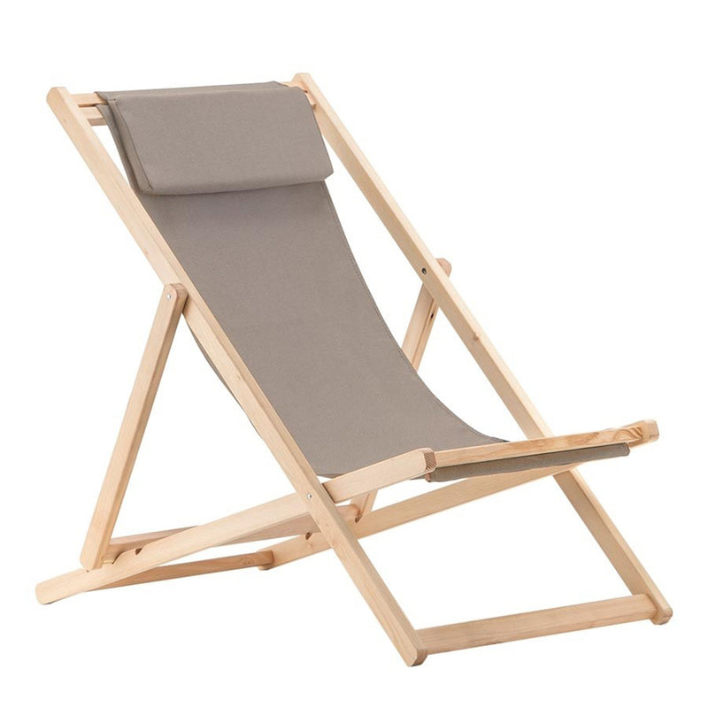 Fiam - Relax Liegestuhl | taupe