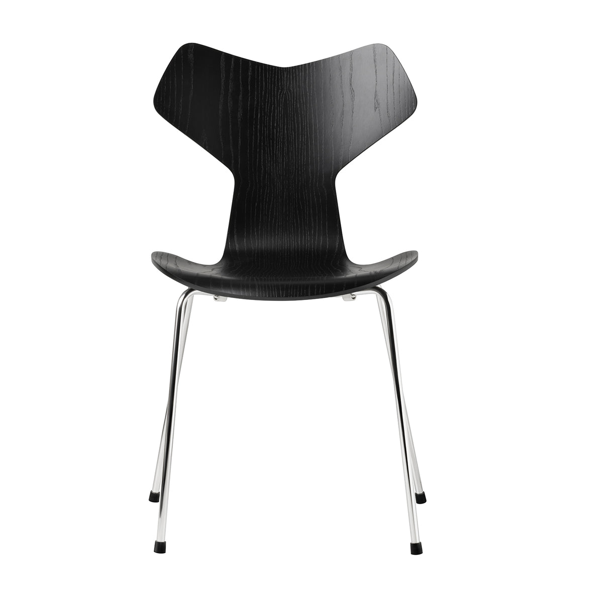 Fritz Hansen - Grand Prix Stuhl | Esche schwarz gefärbt