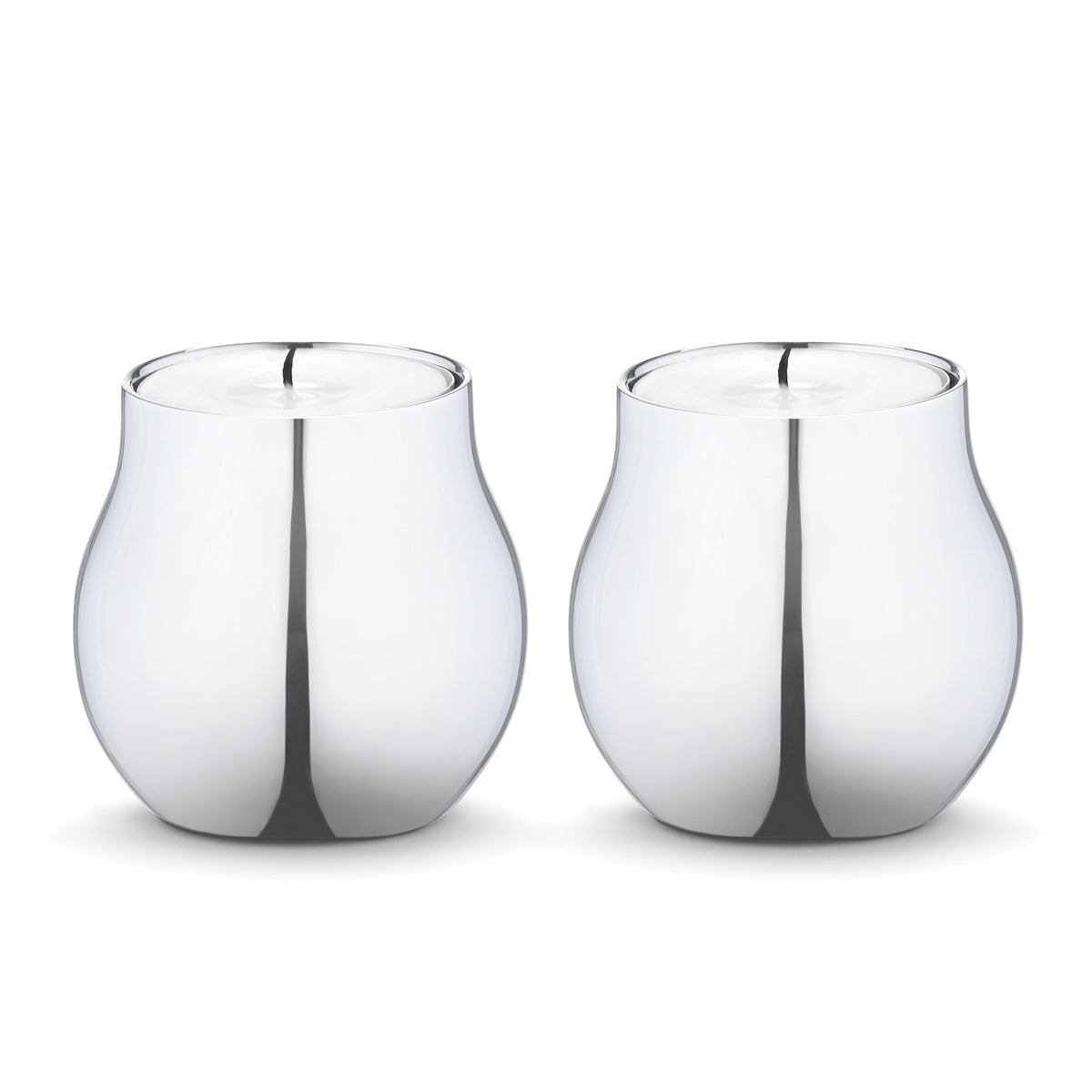 Georg Jensen - Cafu Teelichthalter Edelstahl | 
