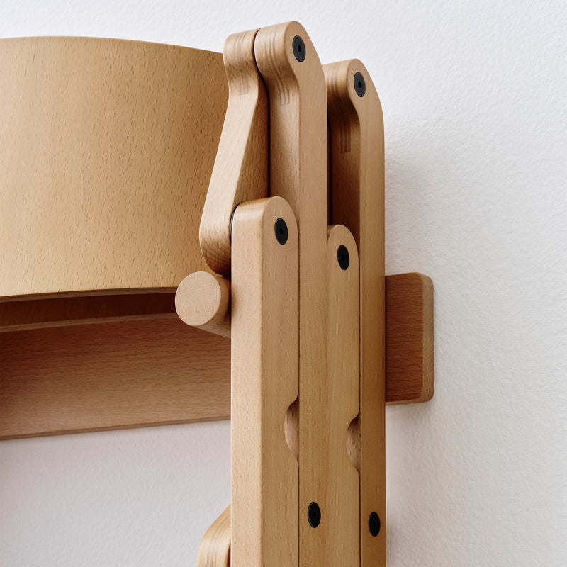 HAY - Backflip Chair | goldfarben, halbtransparent lackiert