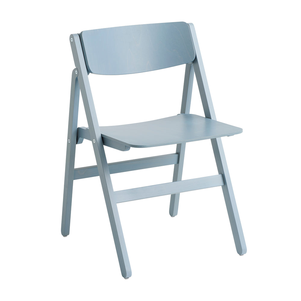 HAY - Backflip Chair | Wolkenblau, halbtransparent lackiert