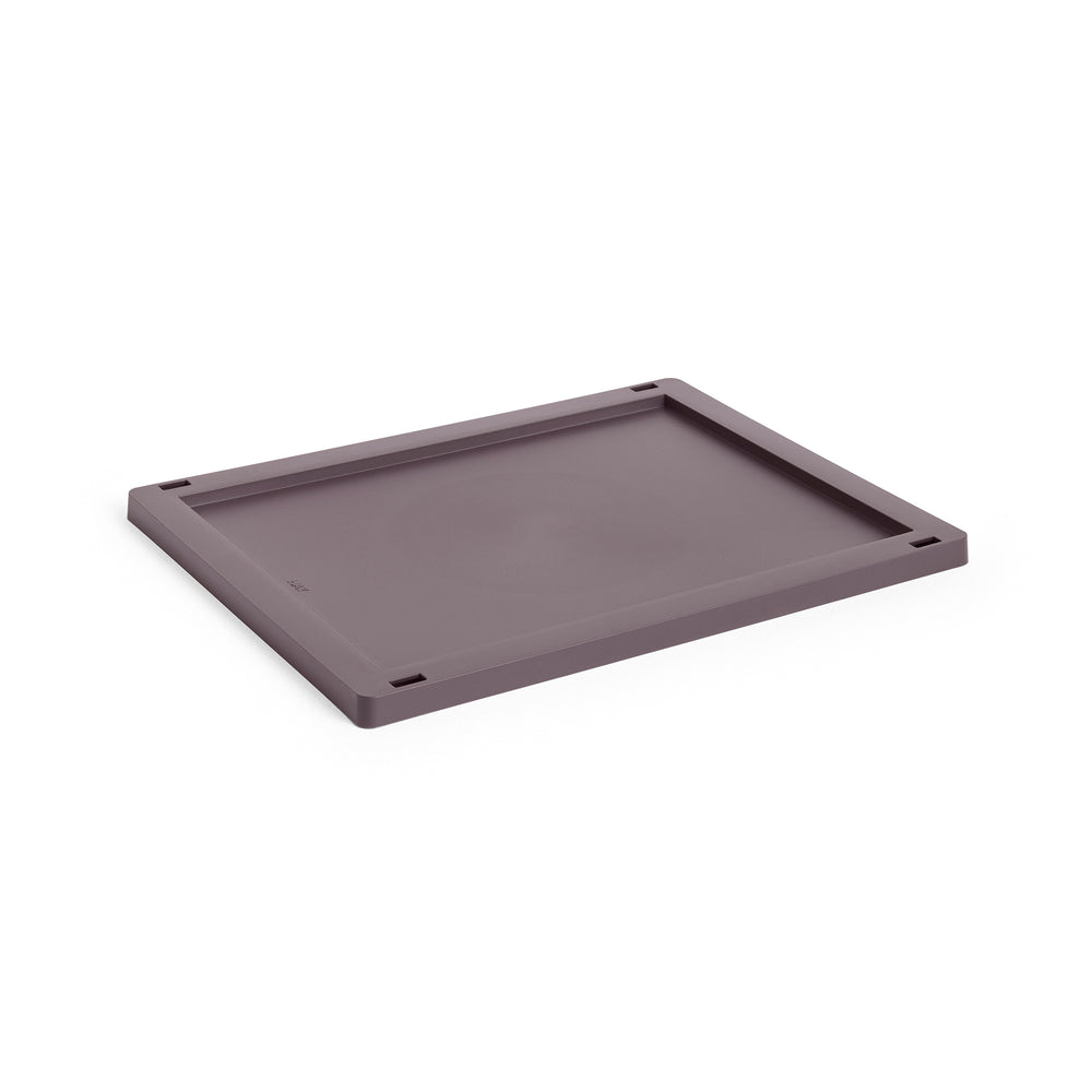HAY - Kunststoffdeckel für Colour Crate M | M / bordeaux