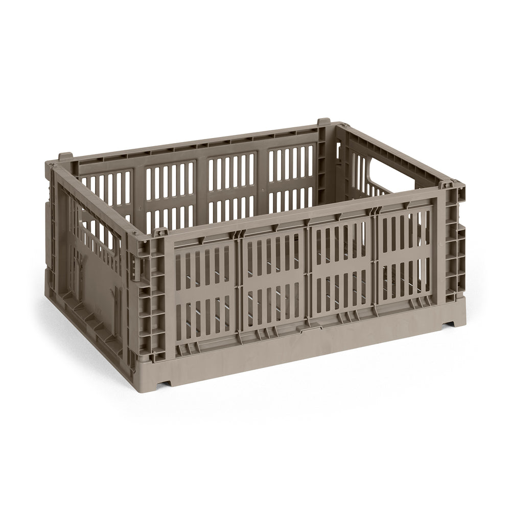 HAY - Colour Crate Korb M | warm grey