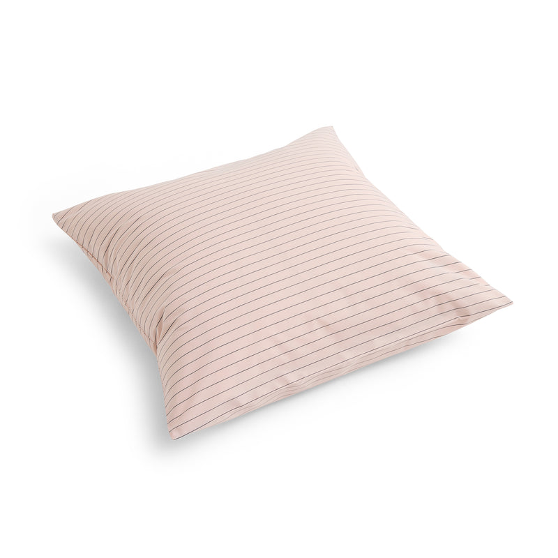 HAY - Fineline Kopfkissenbezug | 80 x 80 cm / soft pink, 70 x 50 cm / soft pink