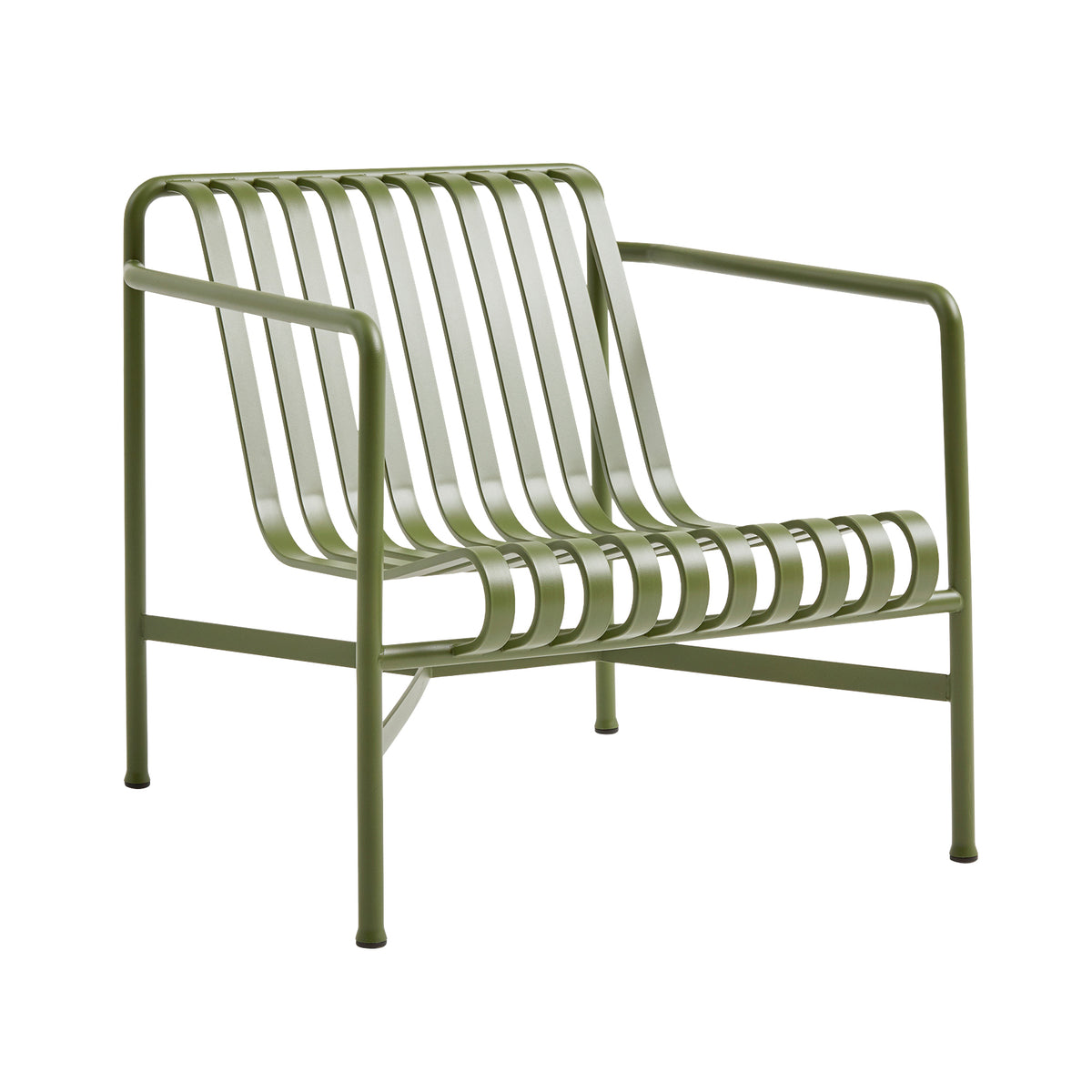 HAY - Palissade Lounge Chair Low | olive
