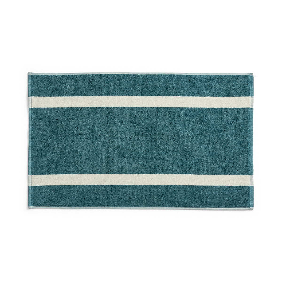 HAY - Stripe Badematte | petrol blue