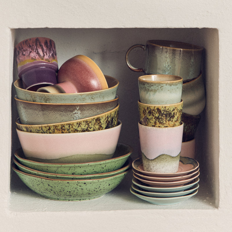 HKliving - 70's Pastaschale (2er Set)