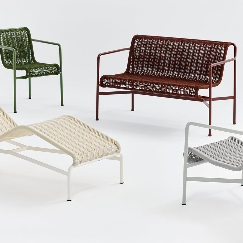 HAY - Palissade Cord Chaise Longue Liegestuhl