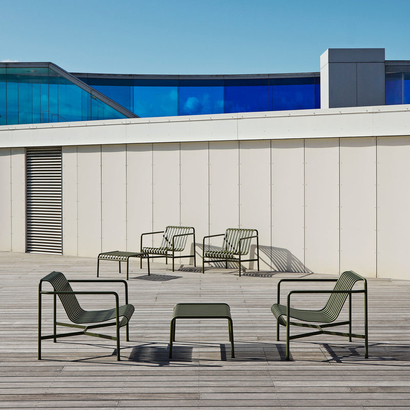 HAY - Palissade 2x Lounge Chair Low + 2x Ottoman