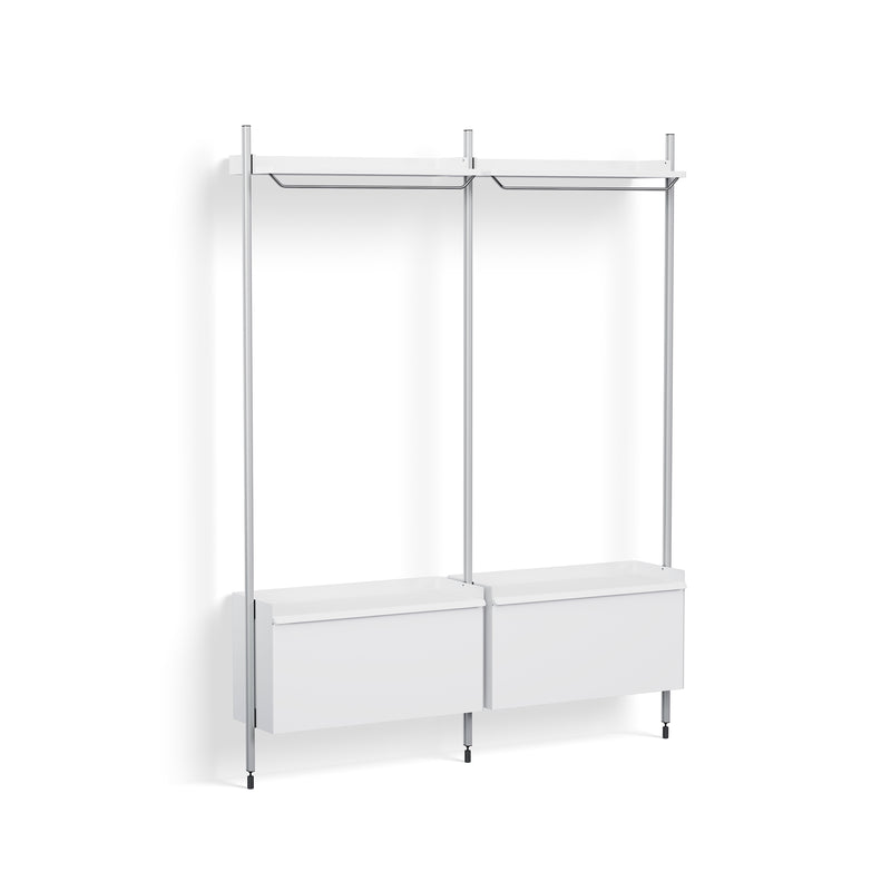 HAY - Pier System | Pier System 1002 / weiß/Aluminium