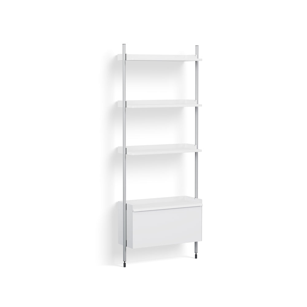 HAY - Pier System | Pier System 131 / weiß/Aluminium