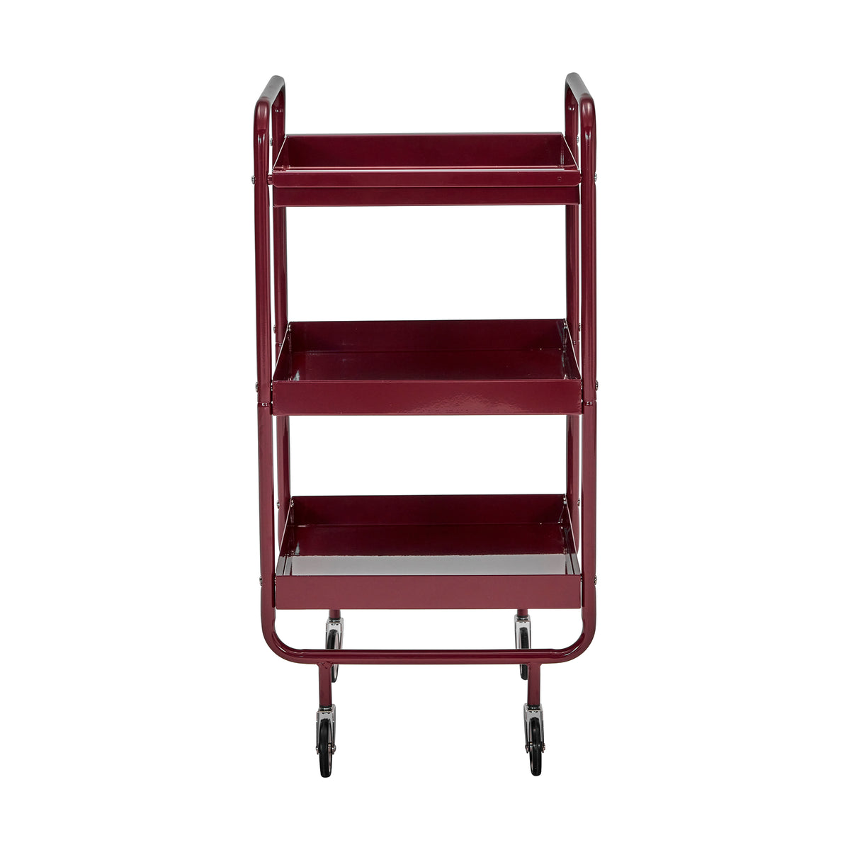 House Doctor - Servierwagen Roll | B 42 cm / bordeaux