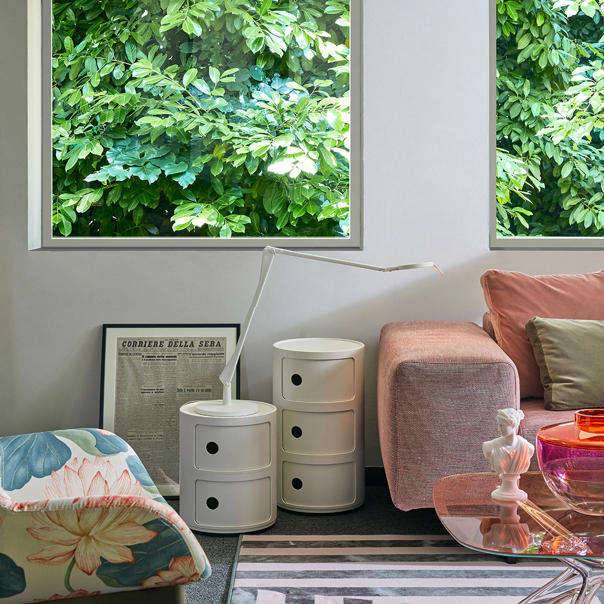 Kartell - Componibili 4988 matt | mattweiß