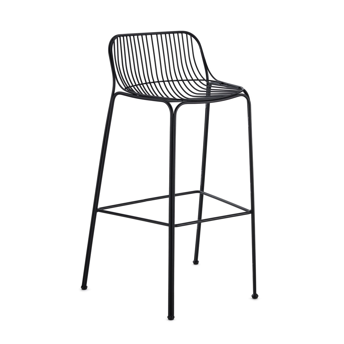 Kartell - Hiray Gartenbarstuhl | schwarz