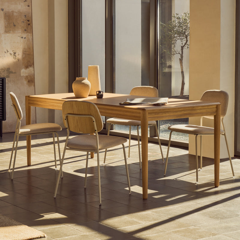 Kave Home - Lenon Esstisch ausziehbar | 160/240 x 90 cm / natur 